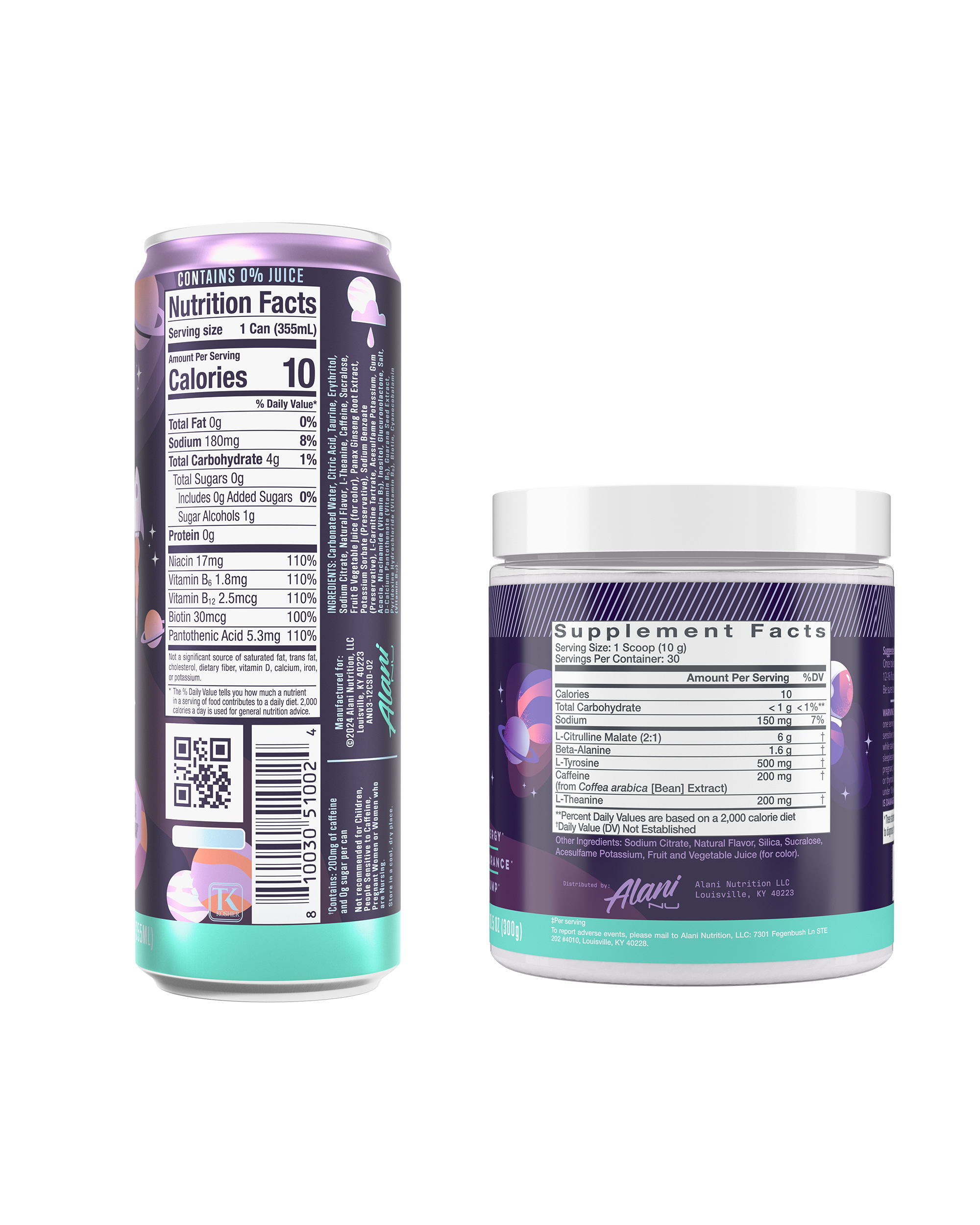 Energy Drink & Pre-Workout - Cosmic Stardust