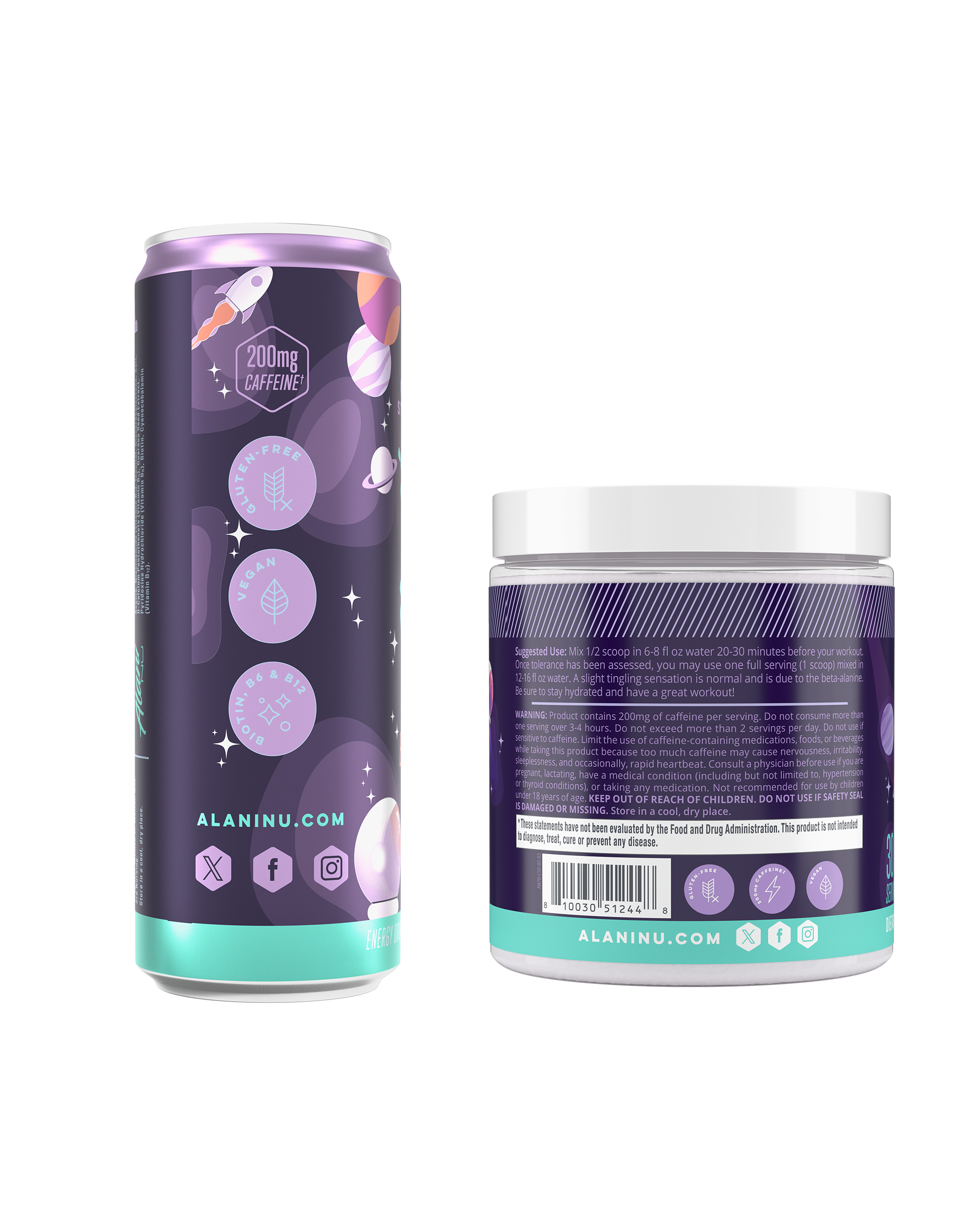 Energy Drink & Pre-Workout - Cosmic Stardust